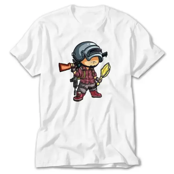 PUBG, White T-Shirt