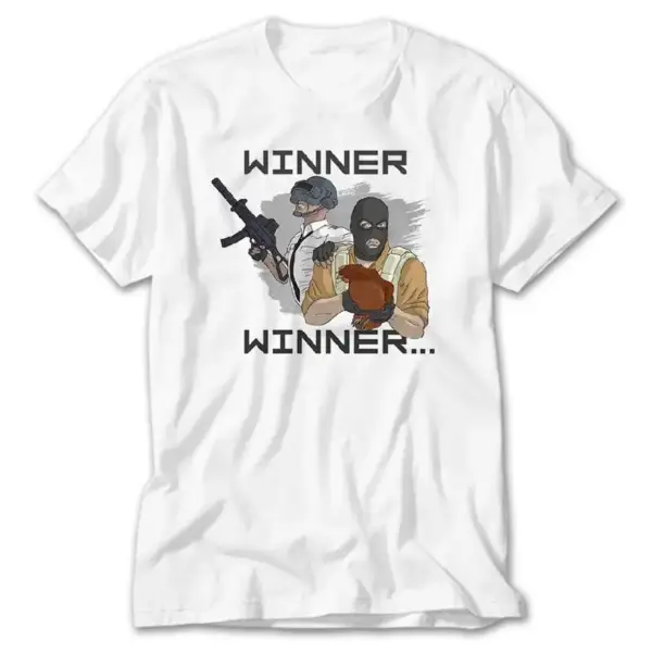 PUBG Winner, White T-Shirt