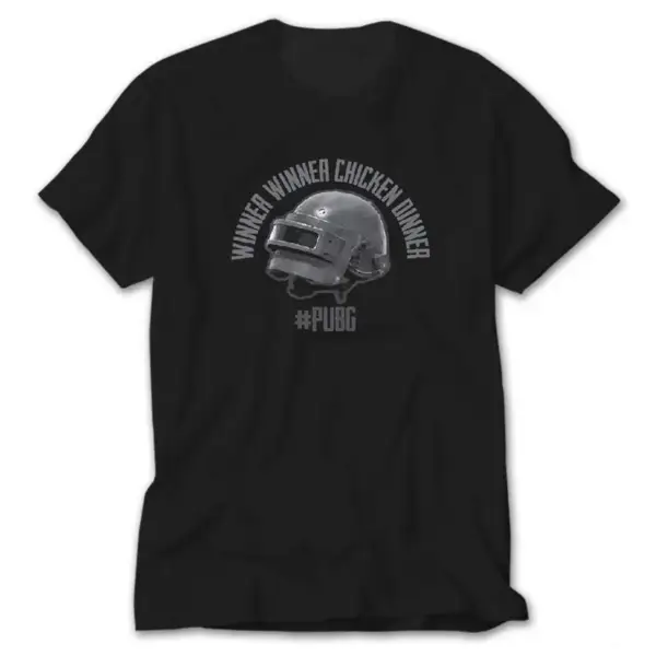 PUBG Winner Winner, Black T-Shirt