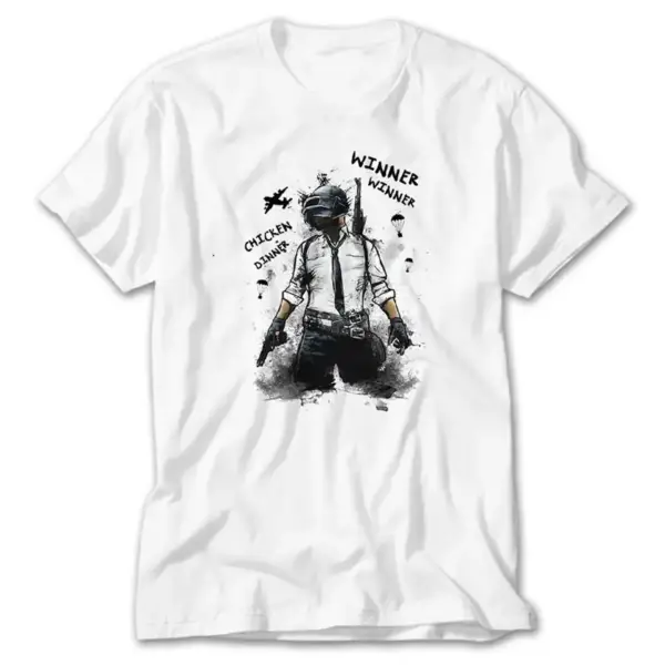 PUBG Winner Winner, White T-Shirt