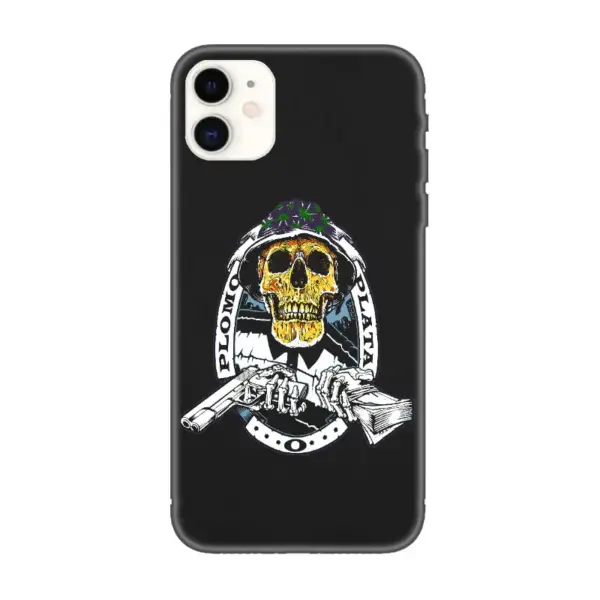 Pablo Escobar iPhone Case, Pablo Escobar Plomo o Plata iPhone 15 Phone Case