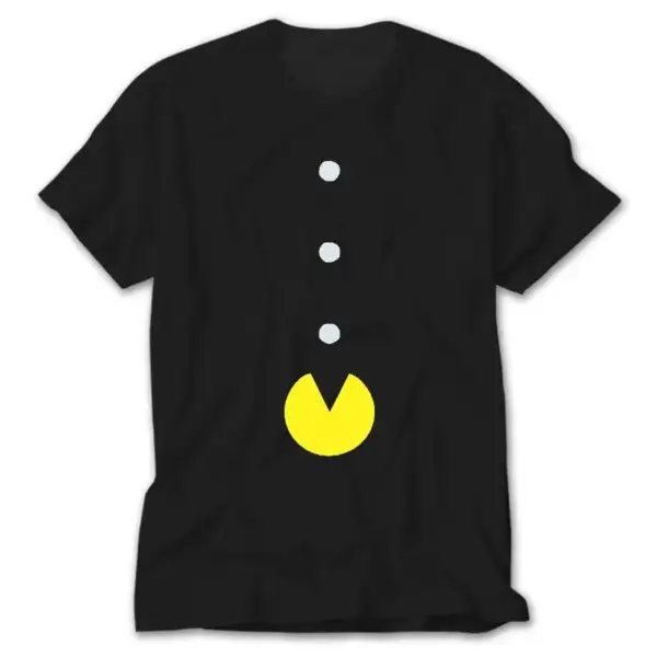 Pac-man, Black T-Shirt
