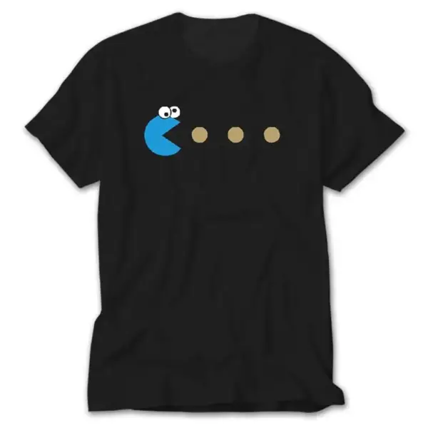 Pac-man, Black T-Shirt
