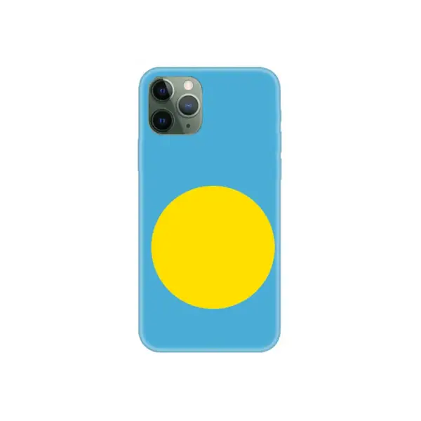 Palau Flag iPhone Case, Palau National Flag iPhone 15 Pro Max Phone Case