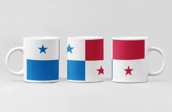 Panama Flag Coffee Mug, Panama Country National Flag Mug