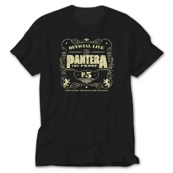 Pantera Cover, Black T-Shirt