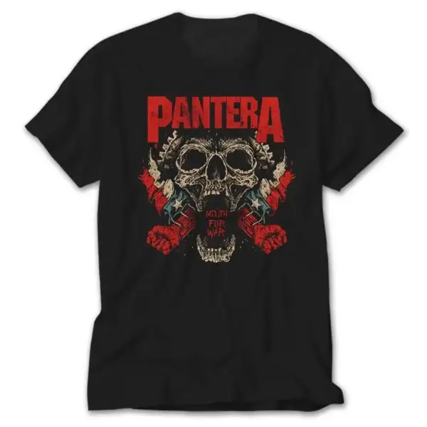Pantera Mouth for War, Black T-Shirt