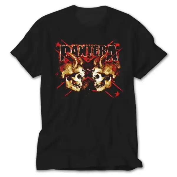Pantera Skull, Black T-Shirt