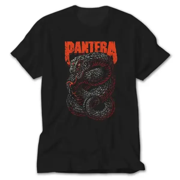 Pantera Snake, Black T-Shirt