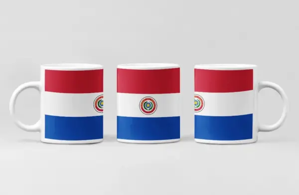 Paraguay Flag Coffee Mug, Paraguay Country National Flag Mug