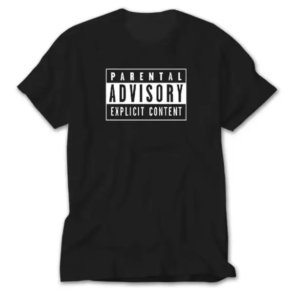 Parental Advisory, Black T-Shirt