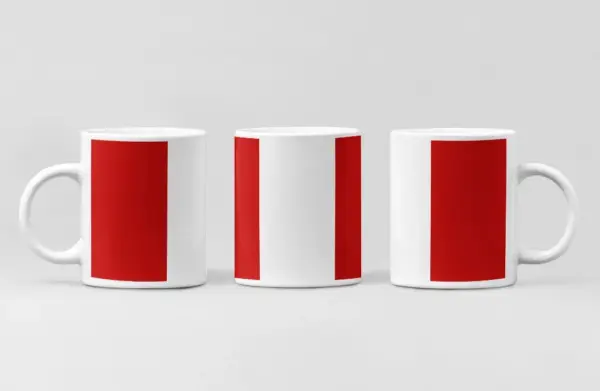 Peru Flag Coffee Mug, Peru Country National Flag Mug