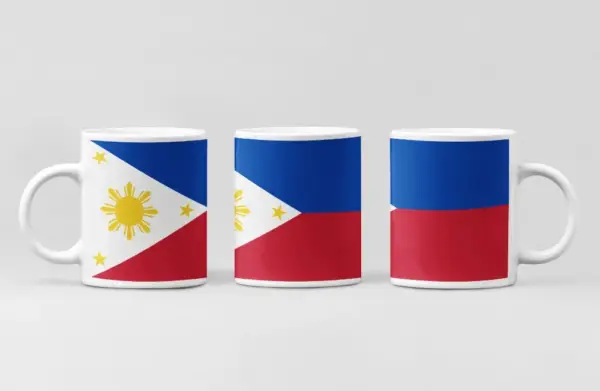 Philippines Flag Coffee Mug, Philippines Country National Flag Mug