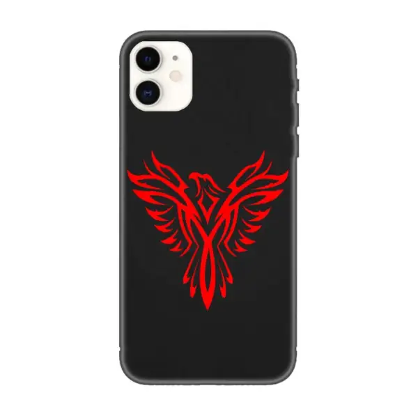Phoenix iPhone Case, Phoenix Artwork iPhone 15 Phone Case