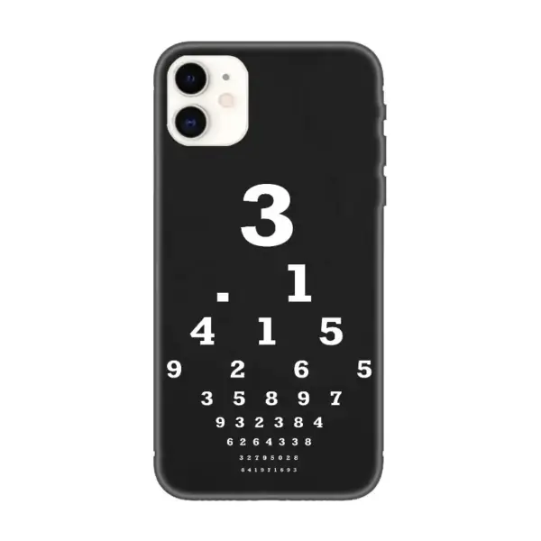 Pi iPhone Case, Pi Artwork iPhone 15 Phone Case