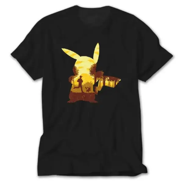Pikachu Black T-Shirt