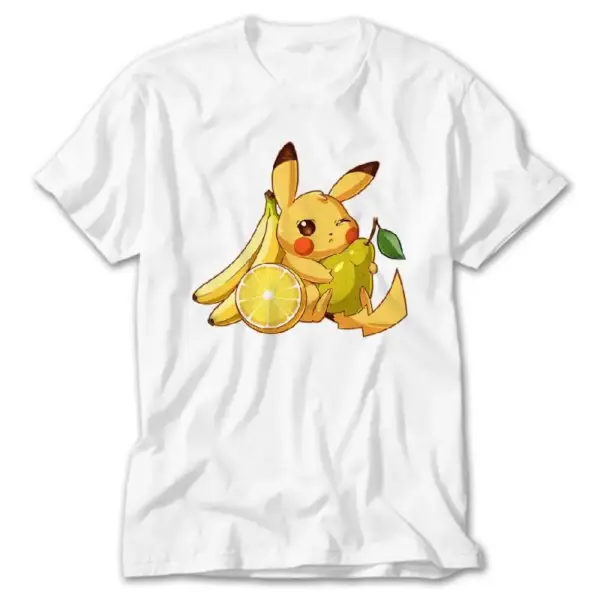 Pikachu Fruit White T-Shirt