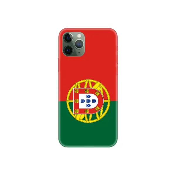 Portugal Flag iPhone Case, Portugal National Flag iPhone 15 Pro Max Phone Case
