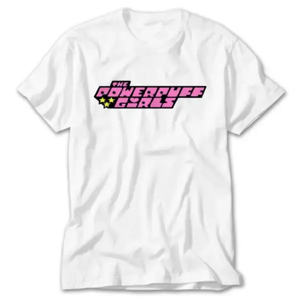 Powerpuff Girls White T-Shirt