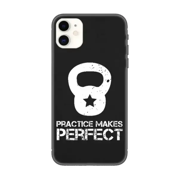 Practice Makes Perfect iPhone Case, Practice Makes Perfect Artwork iPhone 15 Phone Case