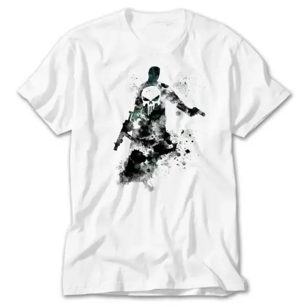 Punisher, White T-Shirt