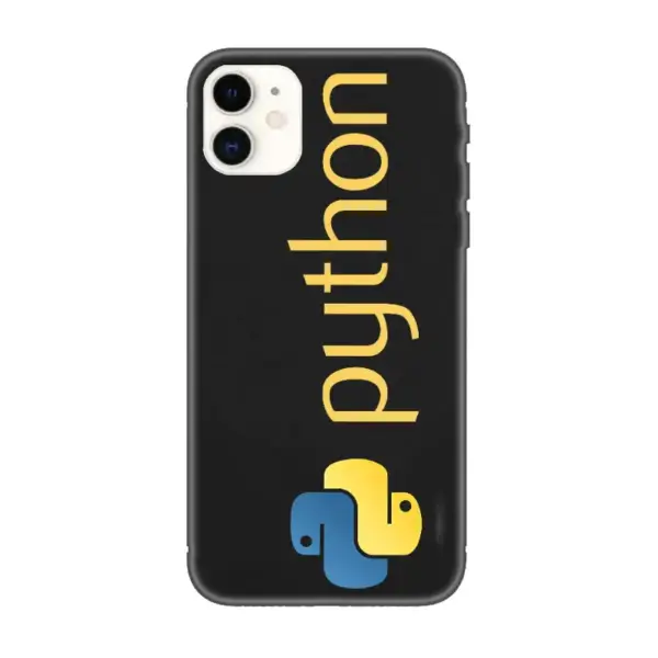 Python iPhone Case, Python Artwork iPhone 15 Phone Case