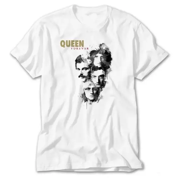 Queen Forever, White T-Shirt