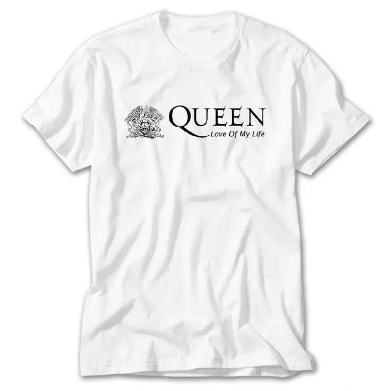 Queen Love Of My Life, White T-Shirt