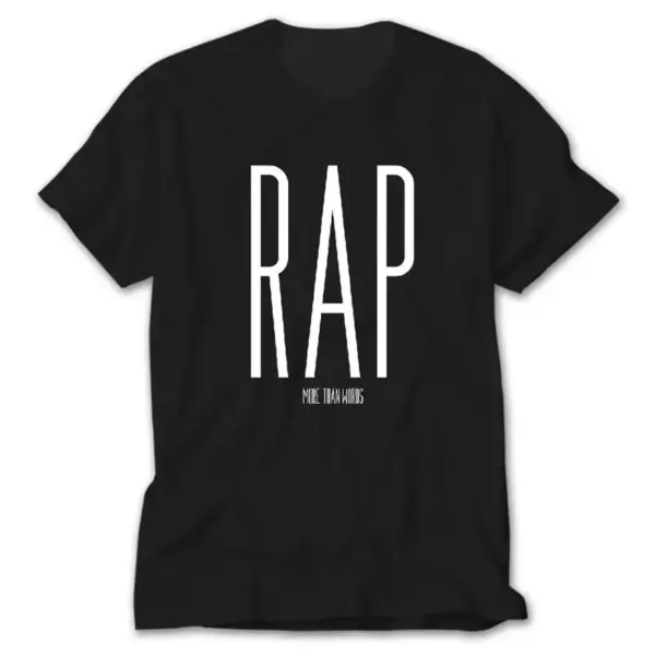 RAP, Black T-Shirt