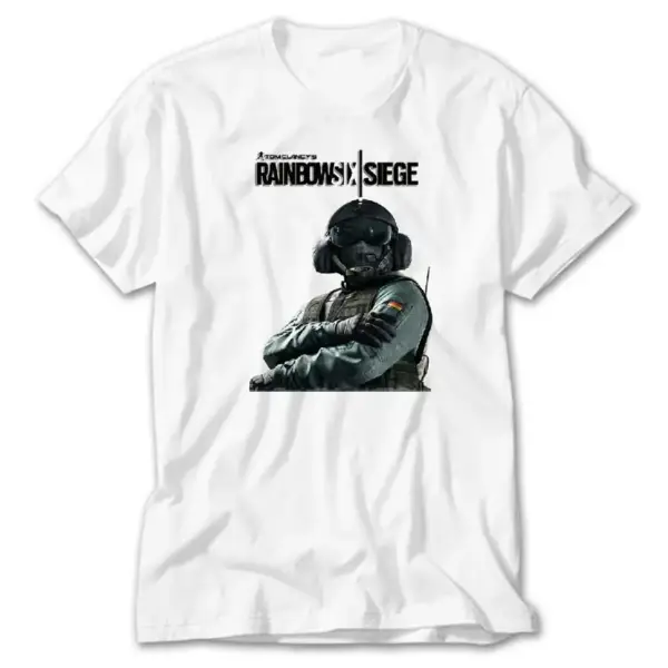 Rainbow Six, White T-Shirt