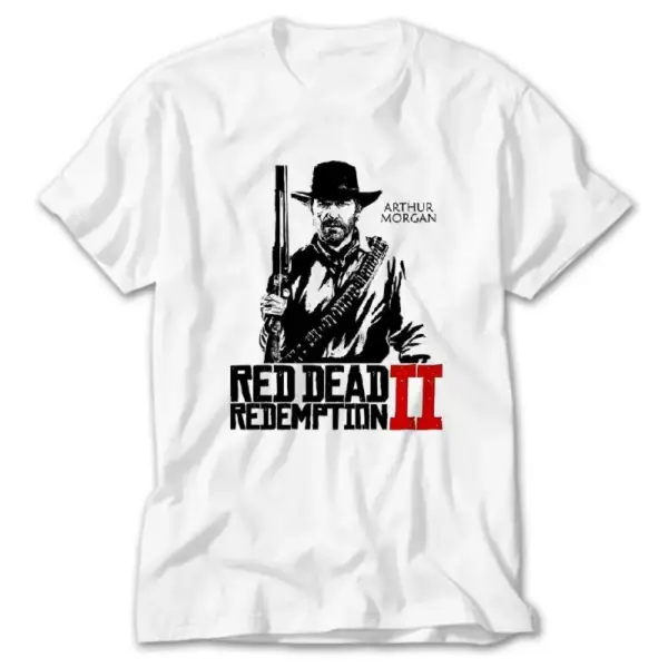 Red Dead Redemption White T-Shirt