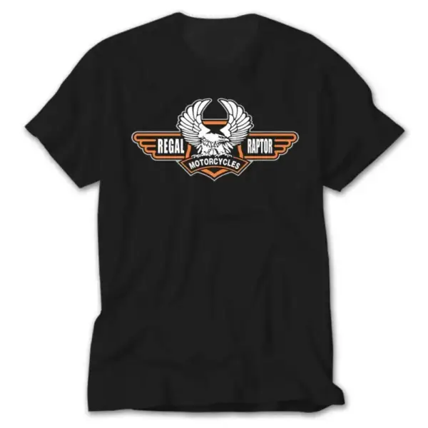 Regal Raptor, Black T-Shirt