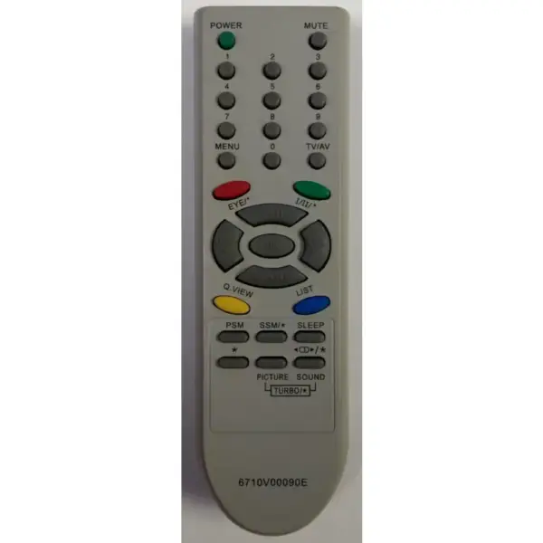 Remote Control for LG 6710V00090E LCD Plasma Tv , LG 6710V00090E LCD Plasma Tv Remote Control