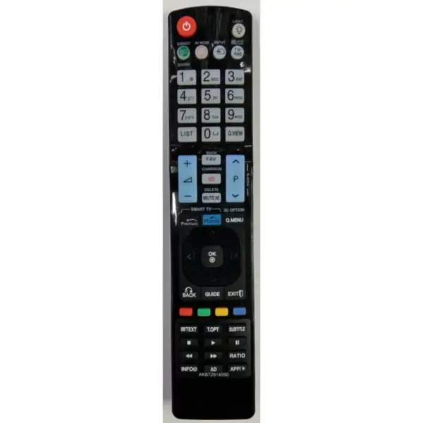 Remote Control for LG AKB72914050 LCD Led Plasma Smart TV, LG AKB72914050 LCD Led Plasma Smart TV Remote Control