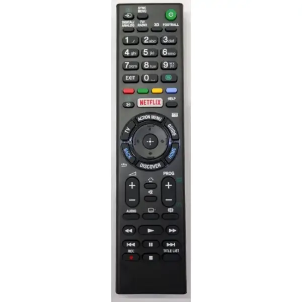 Remote Control for Sony RM-L1275 Netflix LCD Led Plasma Smart TV , Sony RM-L1275 Netflix LCD Led Plasma Smart TV Remote Control