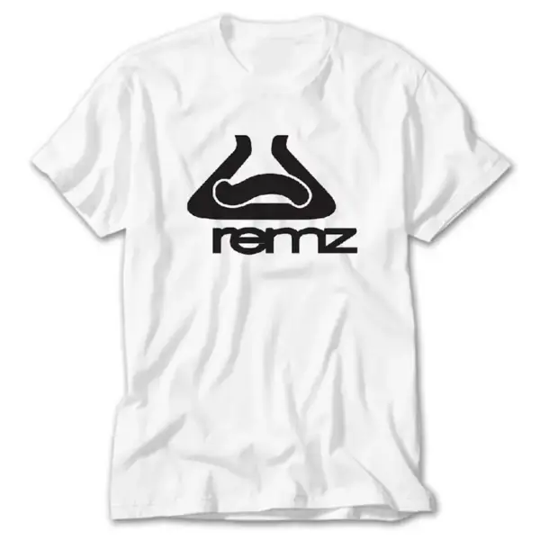 Remz Skate Logo, White T-Shirt