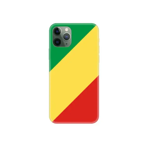 Republic of the Congo Flag iPhone Case, Republic of the Congo National Flag iPhone 15 Pro Max Phone Case