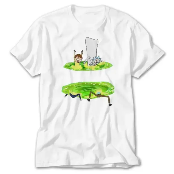 Rick and Morty Dimension, White T-Shirt