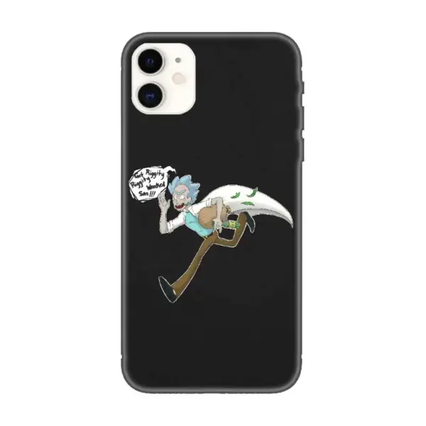 Rick and Morty iPhone Case, Rick and Morty Artwork iPhone 15 Phone Case