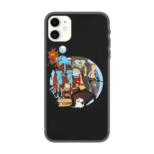 Rick and Morty iPhone Case, Rick and Morty Artwork iPhone 15 Phone Case