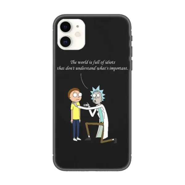 Rick and Morty iPhone Case, Rick and Morty Artwork iPhone 15 Phone Case