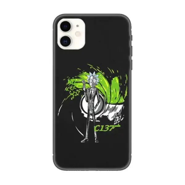 Rick and Morty iPhone Case, Rick and Morty Artwork iPhone 15 Phone Case