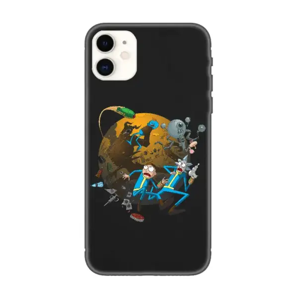 Rick and Morty iPhone Case, Rick and Morty Artwork iPhone 15 Phone Case
