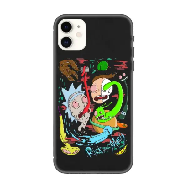 Rick and Morty iPhone Case, Rick and Morty Artwork iPhone 15 Phone Case