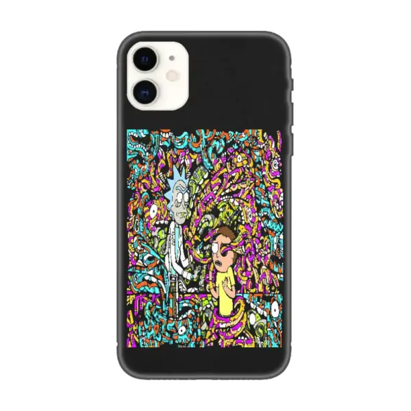 Rick and Morty iPhone Case, Rick and Morty Artwork iPhone 15 Phone Case