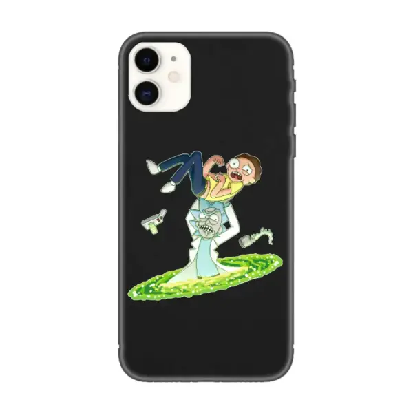 Rick and Morty iPhone Case, Rick and Morty Artwork iPhone 15 Phone Case