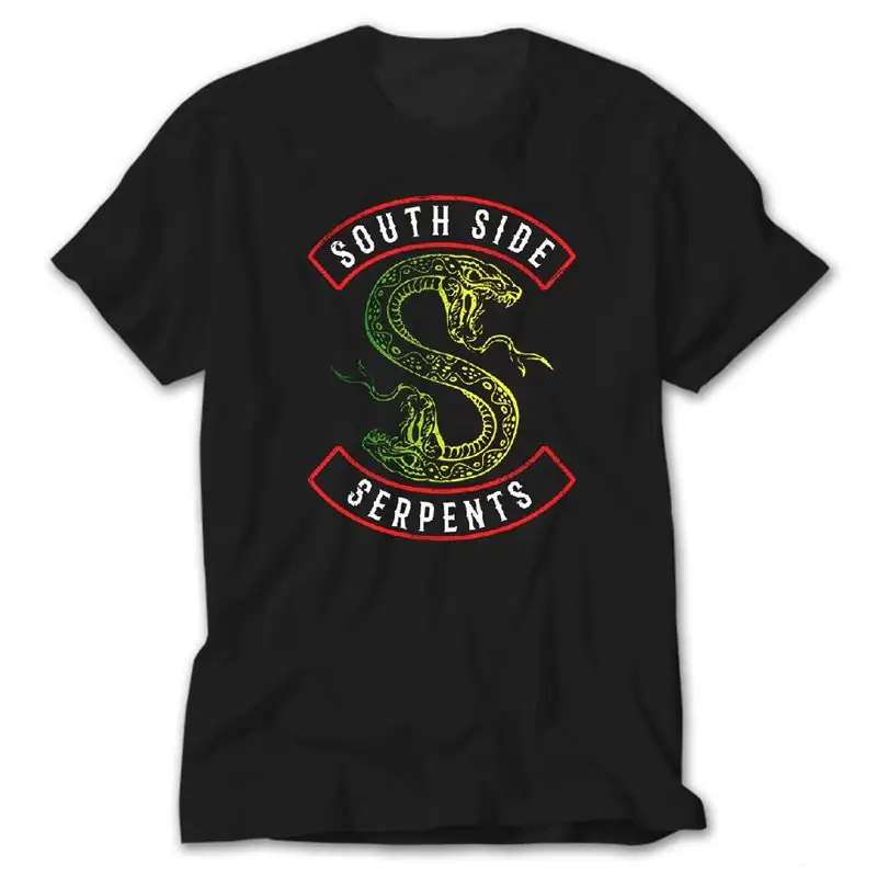 Riverdale South Side Serpents, Black T-Shirt