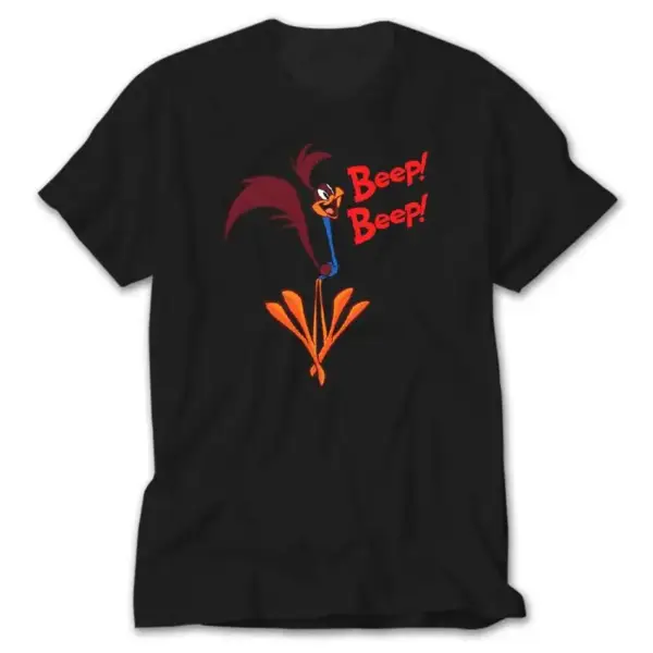 Road Runner Beep Beep, Black T-Shirt