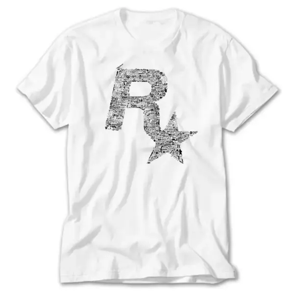 Rockstar, White T-Shirt