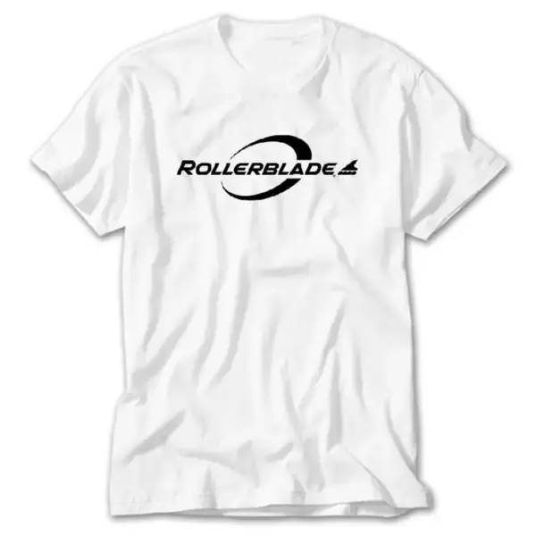 Rollerblade Logo, White T-Shirt